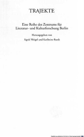 Nachleben der Religionen : kulturwissenschaftliche Untersuchungen zur Dialektik der Säkularisierung