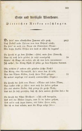 Sechs und dreißigste Abentheure. Dietriches Recken erschlagen.