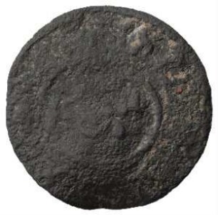 Fundmünze, Weißpfennig?, 15.-16. Jh.