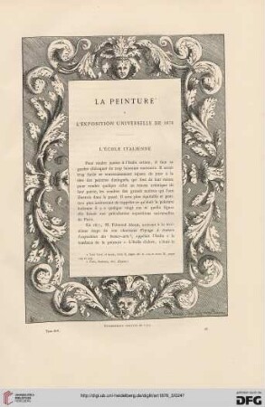 4: La peinture à l'Exposition universelle de 1878, [3] : L'École italienne