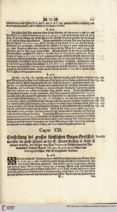 Caput XXI: Vorstellung des grossen kuenstlichen Bogen-Geruestes [...]