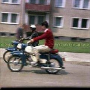 Neues Simson-Moped "Sperber"