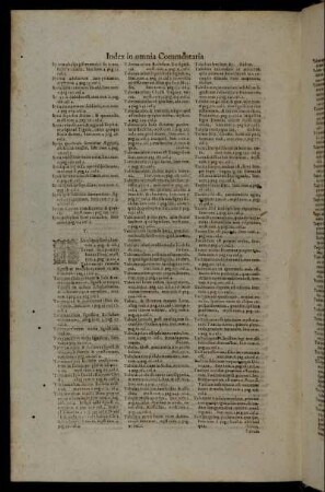 Index Verborum, Ac Rerum Omnium Præcipuarum [...] T. - Z.