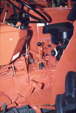 Kulissenführung für Schalthebel im Traktor