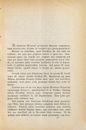 Nonnullas ad Herodianum, rerum Romanarum scriptorem, annotationes