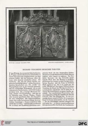 Richard Teschners indisches Theater