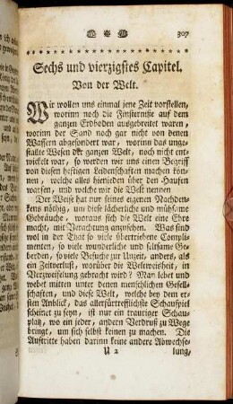 Sechs und vierzigstes Capitel - Funfzigstes Capitel