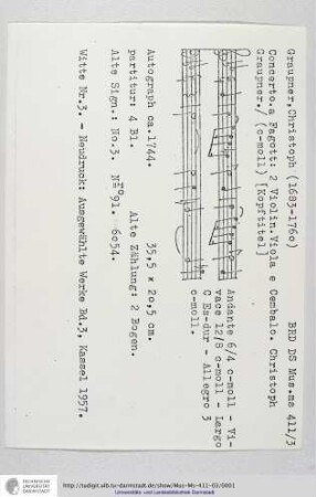 Konzert c-moll