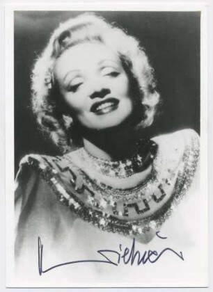 Marlene Dietrich (Los Angeles, 1946) (Archivtitel)