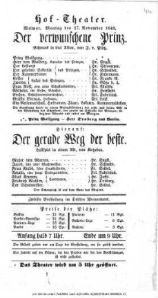 Der verwunschene Prinz