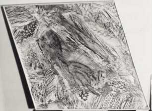 Abstrakte Materialkomposition "Mountain Landscape"