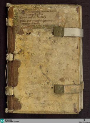 Historiae evangeliae libri quattuor - Cod. Aug. perg. 217