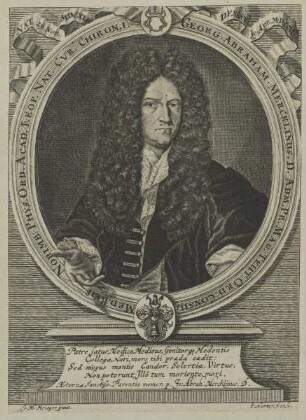 Bildnis des Georg Abraham Mercklinus