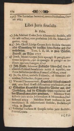 Libri Juris feudalis