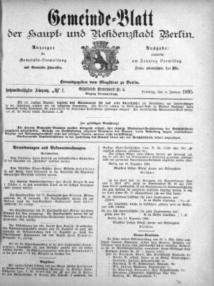 1895,1: No. 1, 6. Januar 1895