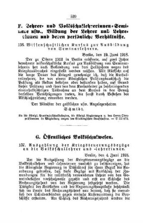 Auszahlung der Kriegsteuerungsbezüge an die Volksschullehrer und -lehrerinnen : [G. Öffentliches Volksschulwesen]
