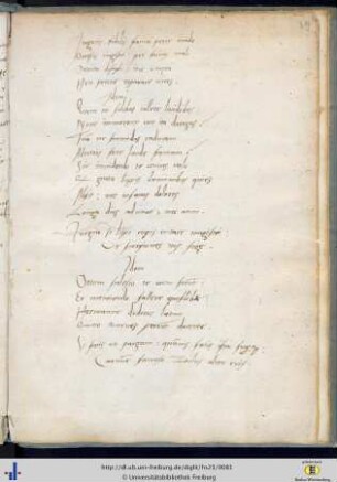 [39r - 42v] Johannes Casellius alias Kessler: Carmina et Epitaphia.