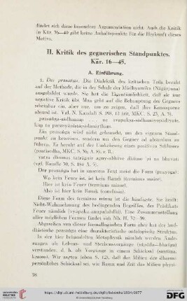 II. Kritik des gegnerischen Standpunktes. Kār. 16-45