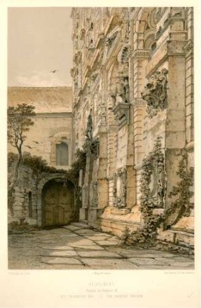 Heidelberg. Der Friedrichsbau - Pavillon de Frédéric IV. - The Frederic Pavillon