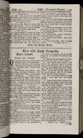 Das erste Buch Samuelis. - Das ander Buch Samuelis.