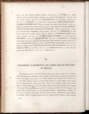 IV. Fragmenta palimpsesta ex libris regum secundo et tertio