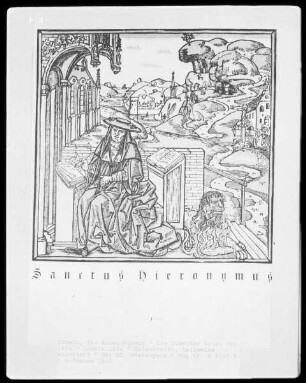 Die Lübecker Bibel von 1494 — Der heilige Hieronymus