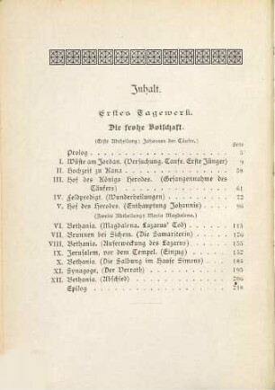 Das Mysterium vom Leben und Leiden des Heilands : Ein Osterfestspiel in drei Tagewerken nach volkstümlichen Ueberlieferungen von Richard Kralik. Herausgegeben auf Veranlassung der Leo-Gesellschaft, I