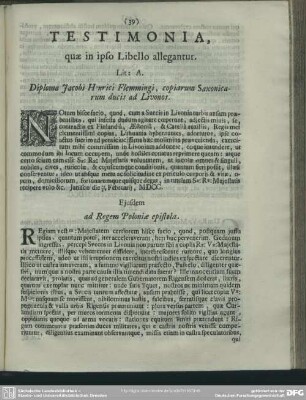 Testimonia, quae in ipso Libello allegantur