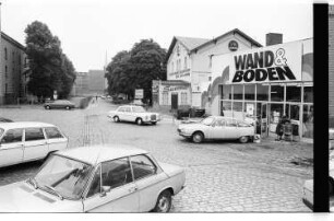 Kleinbildnegativ: Mehringdamm, Ecke Obentrautstraße, 1977