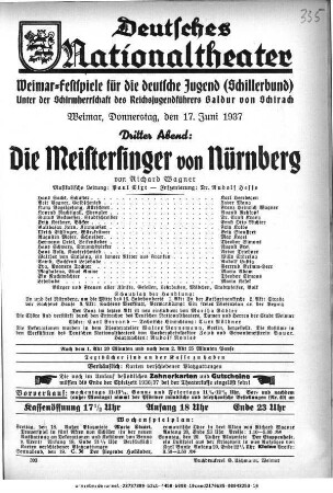 Die Meistersinger von Nürnberg