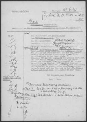 Wiesensteig mit Mühlhausen/Täle, Drackenstein und Hohenstadt: Visitationsbericht mit Pfarrbericht 1964