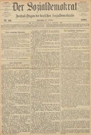 No 42. Donnerstag, 13. Oktober. 1881.