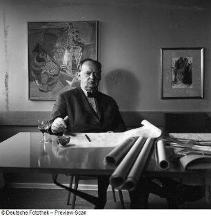 Portraitserie Hans Scharoun