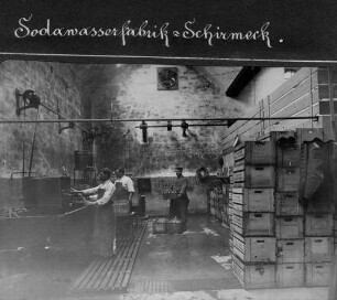 Erster Weltkrieg - "Kriegsansichten aus den Vogesen". "Sodawasserfabrik Schirmeck" (Dép. Bas-Rhin)