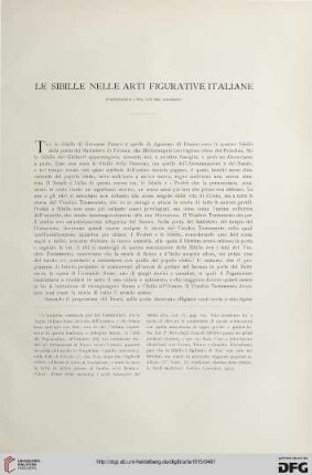 18: Le Sibille nelle arti figurative italiane, [3]