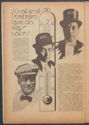 ¿Cuál es el sombrero que da más calor?