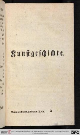 Kunstgeschichte