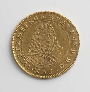 Doppeldukaten von Herzog Eberhard III. von Württemberg