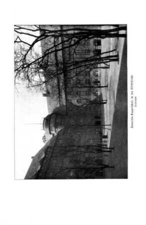 Gemeinde-Doppelschule in der Wiebestraße. Hofansicht
