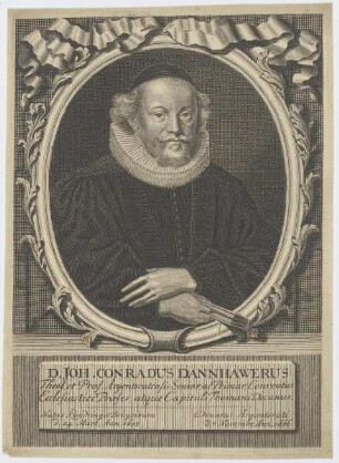 Bildnis des Joh. Conradus Dannhawerus