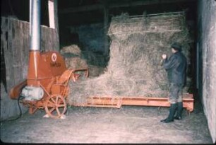 Fotografie: Ein- und Auslagerungstechnik, Fördergebläse, Heu, Elektrische Antriebe, Elektromotor