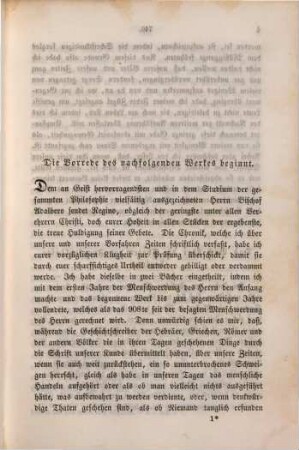 Die Chronik des Abtes Regino von Prüm