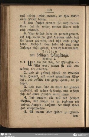[Am heiligen Pfingsttage]