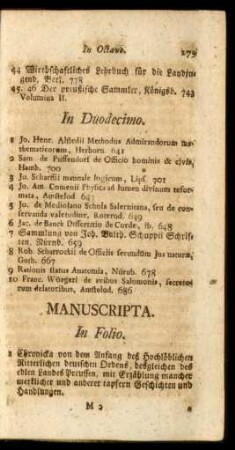 Manuscripta