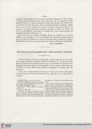 6: Sur quelques fragments de vases rouges a reliefs
