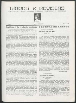 Los libros de la revolución mexicana : "Lecturas Populares", de Esperanza Velásques Bringas