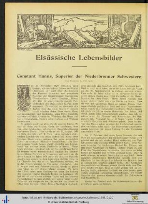 Elsässische Lebensbilder.