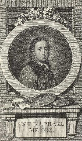 Bildnis Anton Raphael Mengs (1728-1779, Maler)
