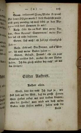 Eilfter Auftritt. - Vier und Zwanzigster Auftritt.
