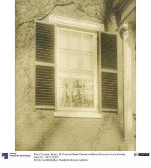Salem, 26, Chestnut Street, Devereux-Hoffman-Simpson house, Fenster